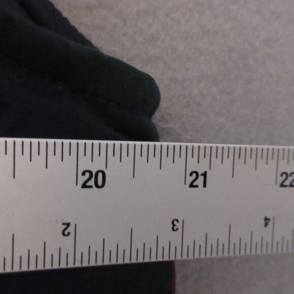 Vintage Eddie Bauer Puffer Vest Women Small Plaid Tartan Goose Down‎ Full Zip - Picture 7 of 10